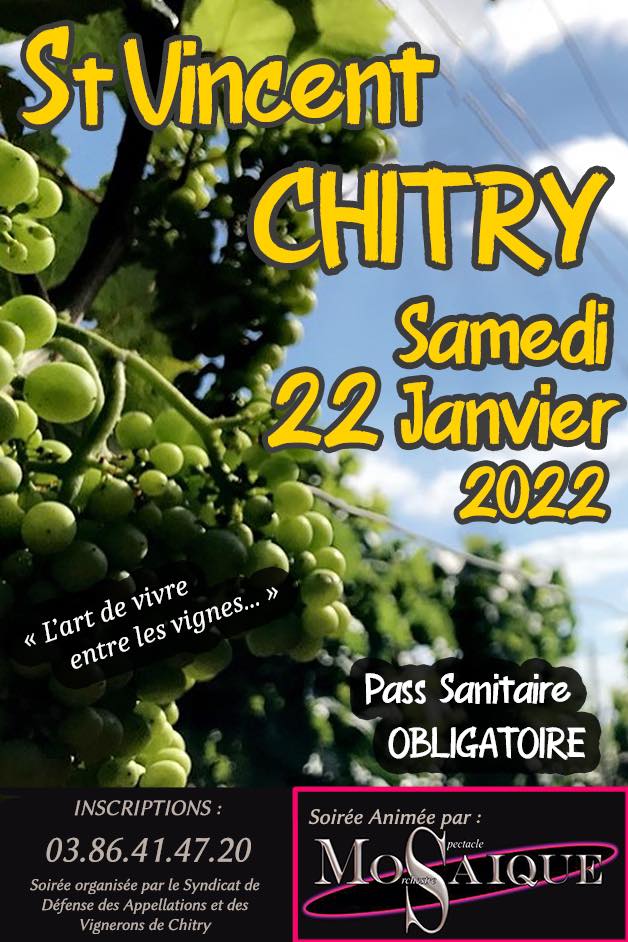 © Syndicat de Défense des Appelations et des vignerons de Chitry © 